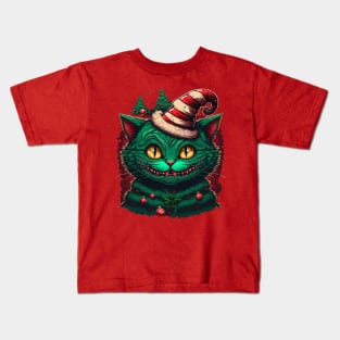 Cheshire Santa Kids T-Shirt